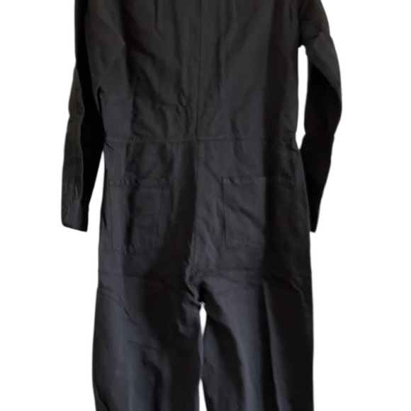 Outerknown SEA suit black utility jumpsuit linen blend size Medium NWT - Picture 10 of 14
